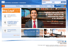Tablet Screenshot of eef.com.pe