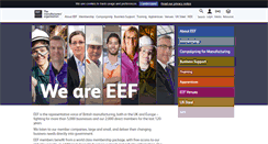 Desktop Screenshot of eef.org.uk